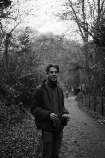 Picture of me holding coffee