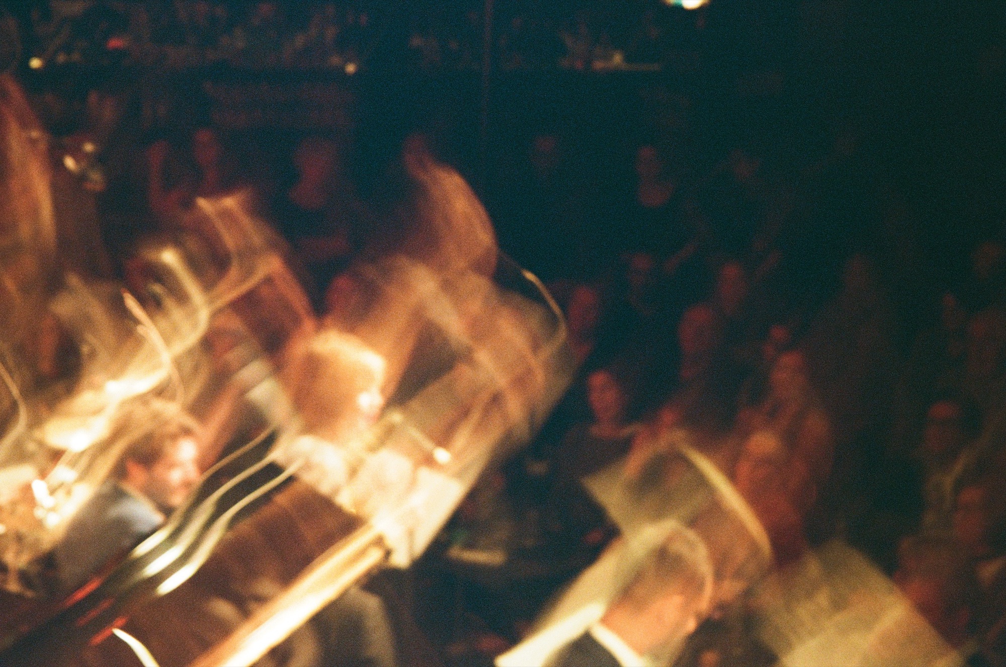 A photograph with motion blur
